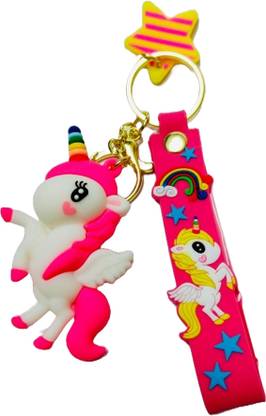 Next Gen Keychains Cute Baby unicorn high quality key ring keychain hook Key Chain