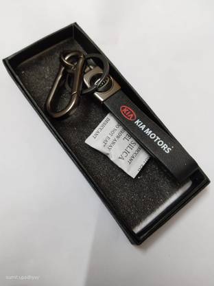 KCA Premium Leather Kia motors logo keychain Key Chain