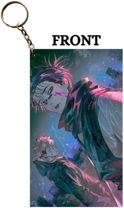 Hariyaali Enterprises LLP Jujutsu Kaisen CHOSO AND ITADORI TOTAL BROTHERS NO LIES HERE Anime Key Chain