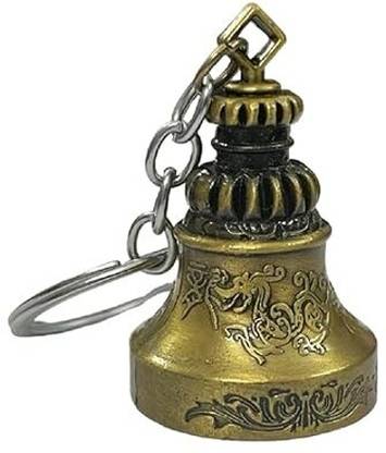 Bodytech Guardian Bell KeyChain Tibetan Key Chain Good Luck Key Chain Key Chain