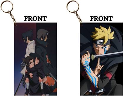 Hariyaali Enterprises LLP Naruto SASUKE AND BORUTO LITTLE CHILDREN CUTE Unique Style 2 pcs Combo Key Chain