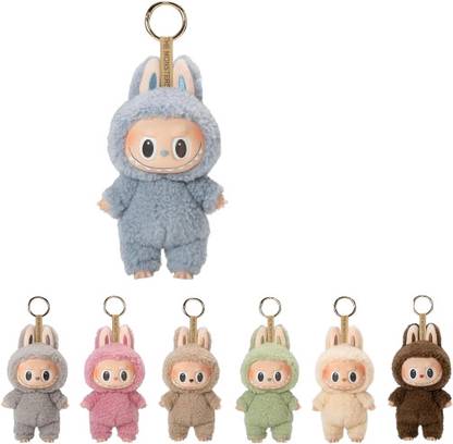 Whipbird 1Pcs Monsters Big into Energy Series Labubu Doll Soft Hanging Toy for Bag, Purse Key Chain