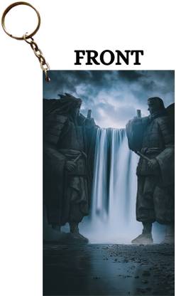 Hariyaali Enterprises LLP Naruto TOBIRAMA AND MADARA FRIENDSHIP WAS GOOD Anime Key Chain