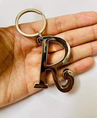 GKM Trendy Alphabet R high quality heavy latest design keychain for cars/bikes Key Chain
