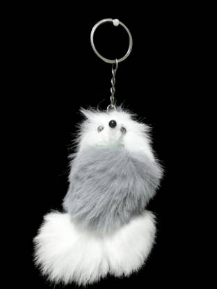 Smaq Grey-Mouse-Keychain-104 Key Chain