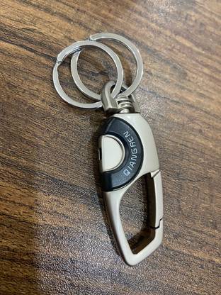 Ride2joy Black Metal Qiangren Key chain Key Chain