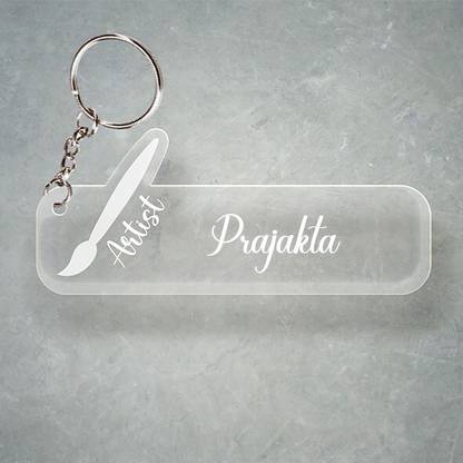 SY Gifts D2 Artist Keychain With Prajakta Name Key Chain