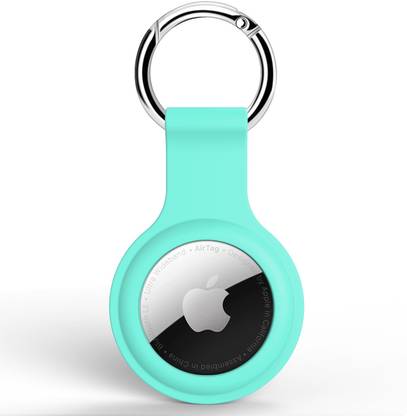 SQUIF Airtag Case Compatible with Apple Airtags Silicone Case Key Chain