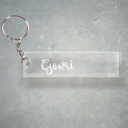 SY Gifts Gowri T Name Keychain F1 7165 Key Chain