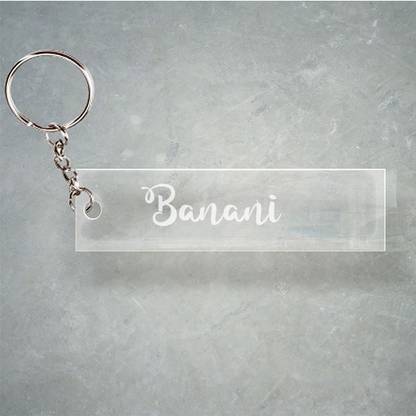 SY Gifts Banani T Name Keychain F1 6394 Key Chain