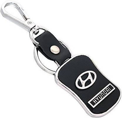 FLAMBE New_HYUNDAI LOGO Leather hook Keychain best quality keychain Key Chain