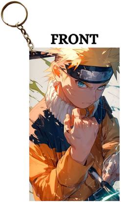 Hariyaali Enterprises LLP Naruto NARUTO SHOWING OFF RIZZ JUTSU FOR ME Anime Key Chain