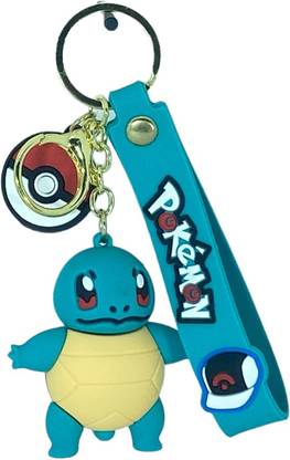 iouche Cute Classy Ash Misty Brock Silicone Heavy Keyring Key Chain