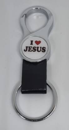 BLESSINGS I Love Jesus Key Chain