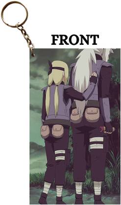 Hariyaali Enterprises LLP Naruto TSUNADE CONSOLING JIARAYA AFTER A TRAGIC MOMENT HAPPEND Anime Key Chain