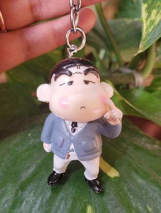 ShopTalk Cute POP Shinchan character Multi design pack of 01 Key Chain