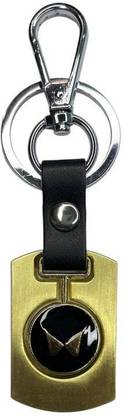 KEYCHAIN KINGDOM Mahindra Key chain Gold keychain With hook Key Chain