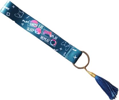 RusselMania 0023 Eat Sleep Play Repeat Key Chain