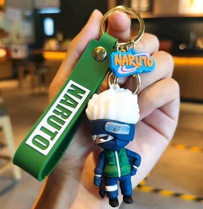 Anime Land Kakashi Keychain | Silicone Keychain | Anime Merch Keychain | Kakashi Car, Bike Key Chain