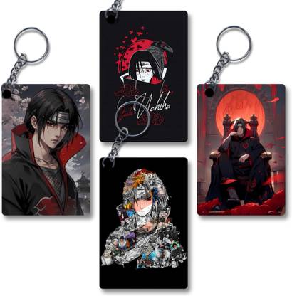 SP CRAFTS Anime Keychain - Itachi Uchiha Design from Naruto Key Chain