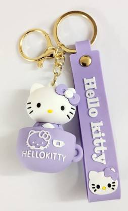 KCA 3D cute Hello Kitty keychain and keyring Key Chain