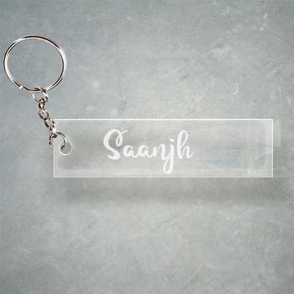 SY Gifts Saanjh T Name Keychain F1 4828 Key Chain