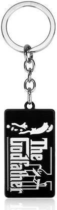 RV Mart The Godfather Metal Keychain Key Chain Key Ring for Car Bikes Key Chain