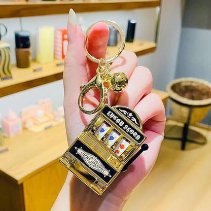 Mr. Auen Mini Lucky Slot Machine Toy Keychain For Boys & Girls Key Chain