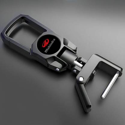 gtrp Premum Dual Side Logo Keychain Suitable For Old Mahind-ra Scorpio/Xuv Key Chain