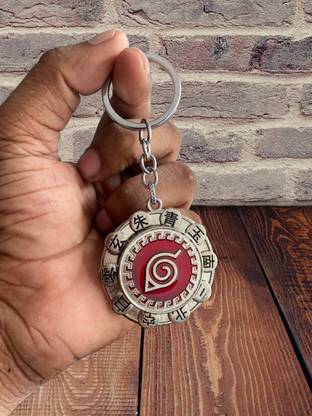 HIDDEN LEAF VILLAGE SPINNING 4 Key Chain