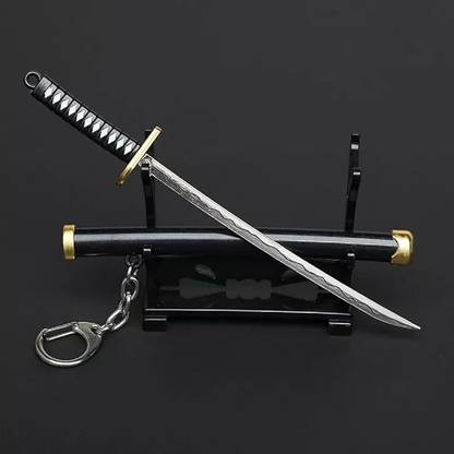 gtrp Katana Keychain with Push Button | Cool Anime Keychain 004 Key Chain