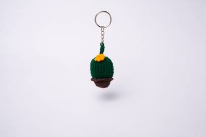 MYARS CACUTS KEYCHAIN HANDMADE SOFT CROCHET KEYRING Key Chain