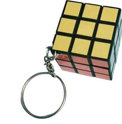 Mohit Sharma Cubes 3×3 Magic Puzzle Cubes Game Toy Key Chain for Keys Key Chain