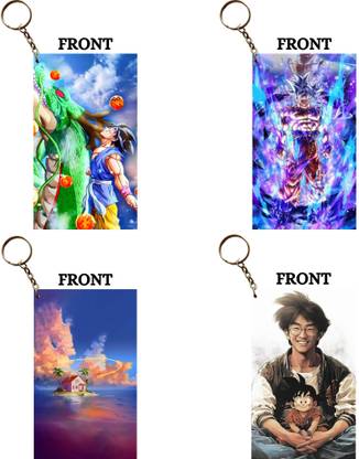 Hariyaali Enterprises LLP Dragon Ball GOKU CREATOR MASTERPIECE Unique Style 4 pcs Combo Key Chain