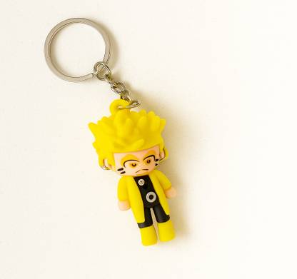 cutieclicks Naruto Uzumaki Sage Mode / Nine-Tails Chakra Mode Anime Character Keychain Key Chain