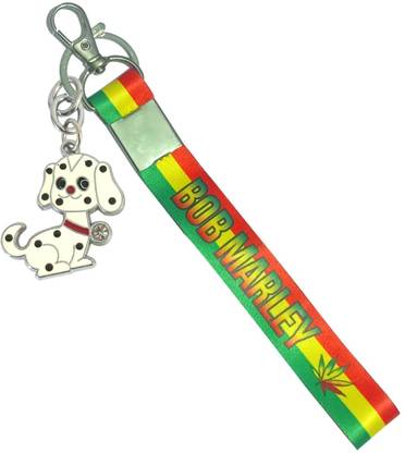 cabo dream Colorful BOB Marle With Cute Puppy Unique & Lightweight Key Chain