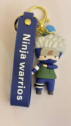 KCA 3D premium pvc silicon ninja warrior Keychain Key Chain