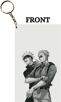 Hariyaali Enterprises LLP Jujutsu Kaisen GOJO AND NANAMI BOND Anime Key Chain