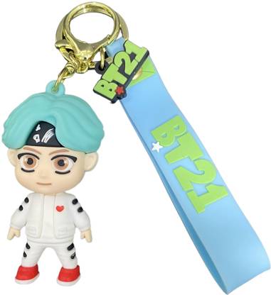 LABSDAR Silicone BTS Suga Key Chain