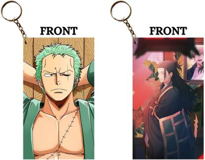 Hariyaali Enterprises LLP ZORO KILLS × GETO TOO Unique Style 2 pcs Combo Key Chain