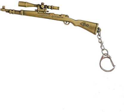 Smiles for miles BATTLEGROUND PUBG KAR98K KEYCHAIN FOR BAGS AND KEYS Key Chain Key Chain