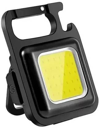 FLENIX Mini LED Flashlight 500 Lumens COB Rechargeable Work light & Key Chain
