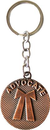 Blooming Box Brown Advocate Key Chain