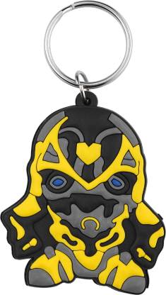 RV Mart Bumblebee Rubber Keychain Key Chain Key Ring for Car Bikes Key Chain