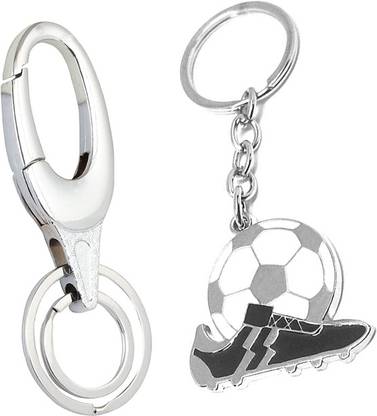 Newview FOOTBALL KEYCHAIN Hook 1 Keychain for Bike Car House Office Home Key Chain Key Chain