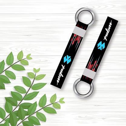 New LaserTech Bajaj Pulsar Racing Rider Theme (0.2) Key Chain