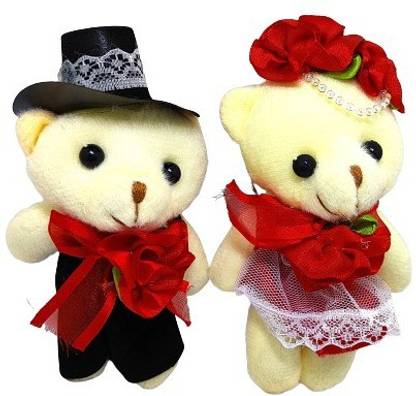Yeahmom Soft Stuart Little Mouse Couple Toy Key Chain(Red) Key Chain