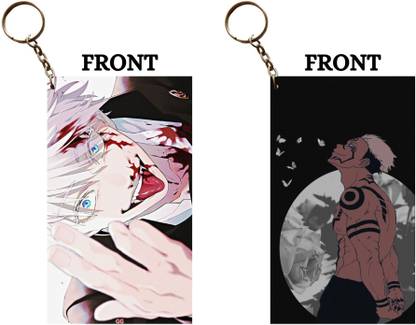 Hariyaali Enterprises LLP Jujutsu Kaisen GOJO X SUKUNA THE ENEMIES Unique Style 2 pcs Combo Key Chain