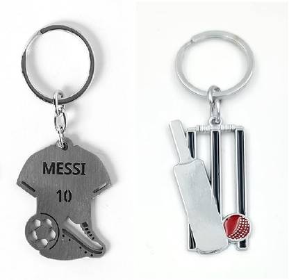 MOREL BAT AND MESSI KEYCHAIN COMBO Key Chain