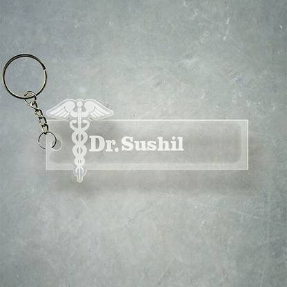 SY Gifts Doctor Logo Desigh With Sushil Name Key Chain